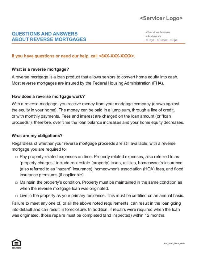 Your Mortgage Questions Answered